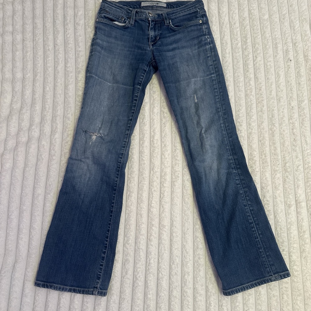 Joe’s Jeans Low rise Semi-Ripped Jeans